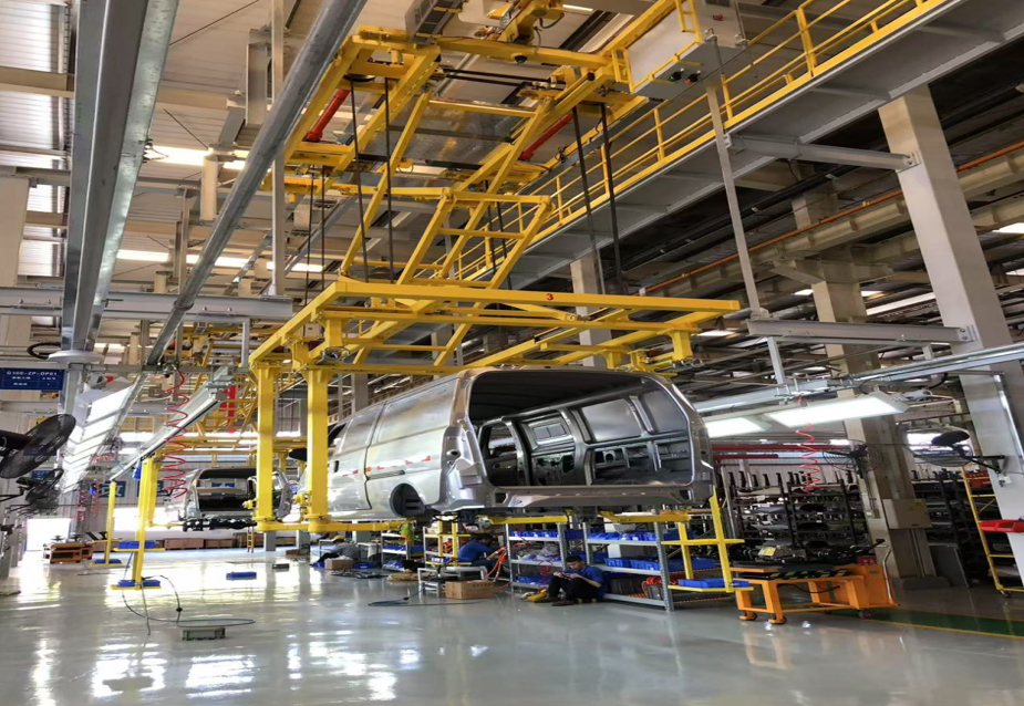 G100&G100P電動物流車開發(fā)項(xiàng)目總裝裝配線